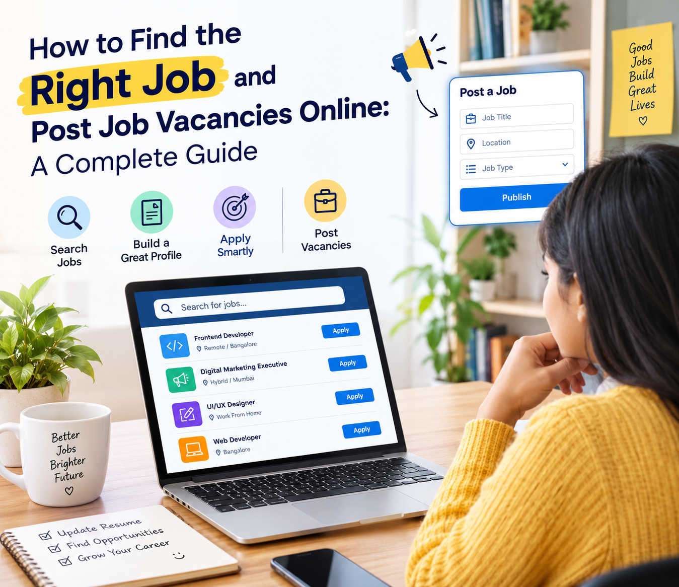 How to Find the Right Job and Post Job Vacancies Online