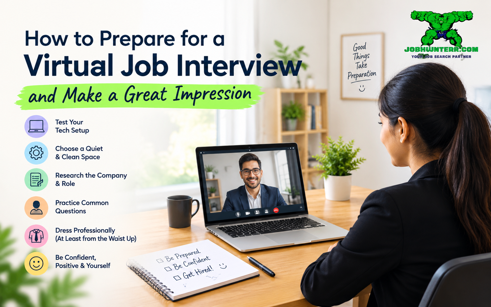 How to Prepare for a Virtual Job Interview and Make a Great Impression