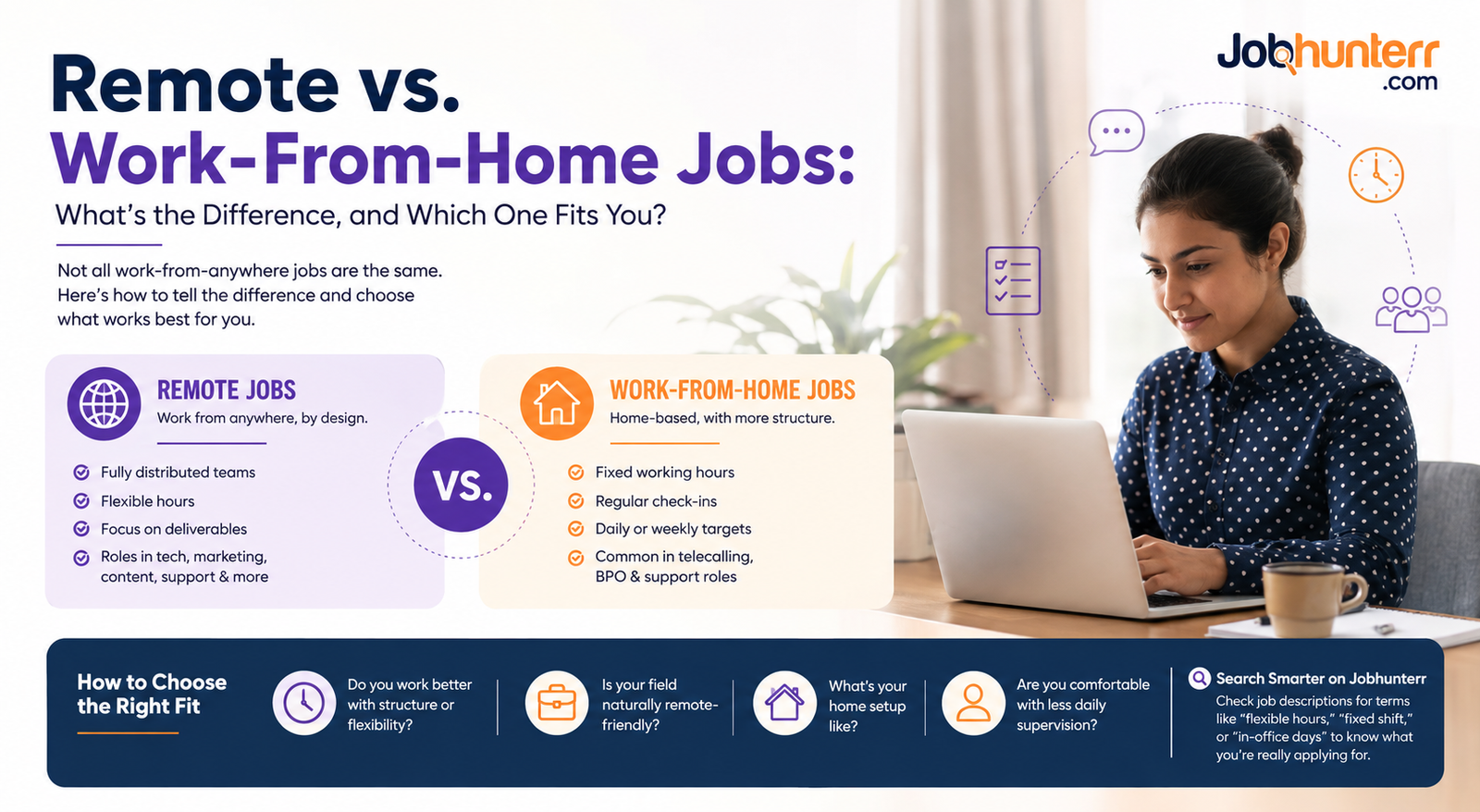 Remote vs. Work-From-Home Jobs: What's the Difference, and Which One Fits You? 