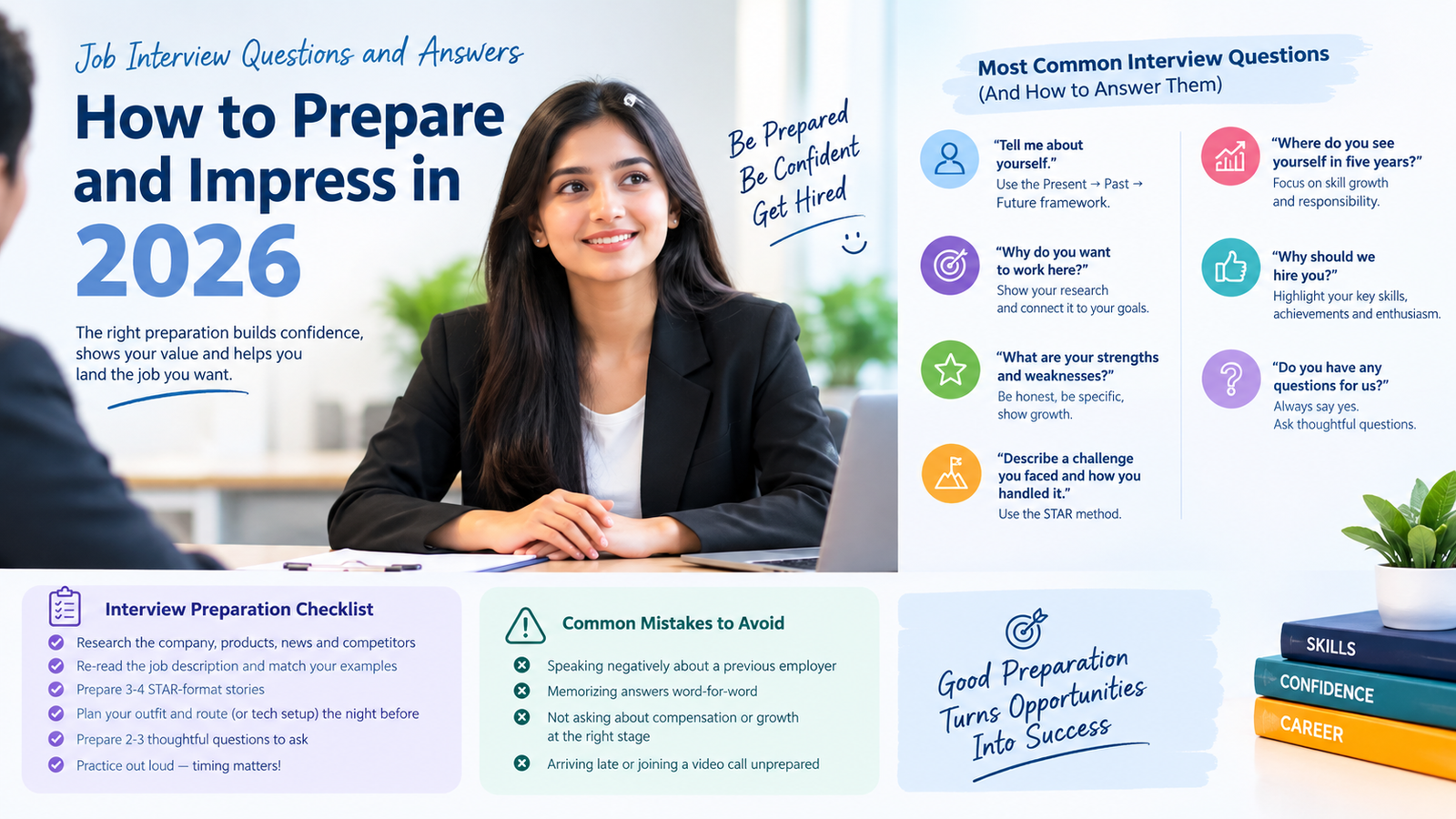 Job Interview Questions and Answers: How to Prepare and Impress in 2026