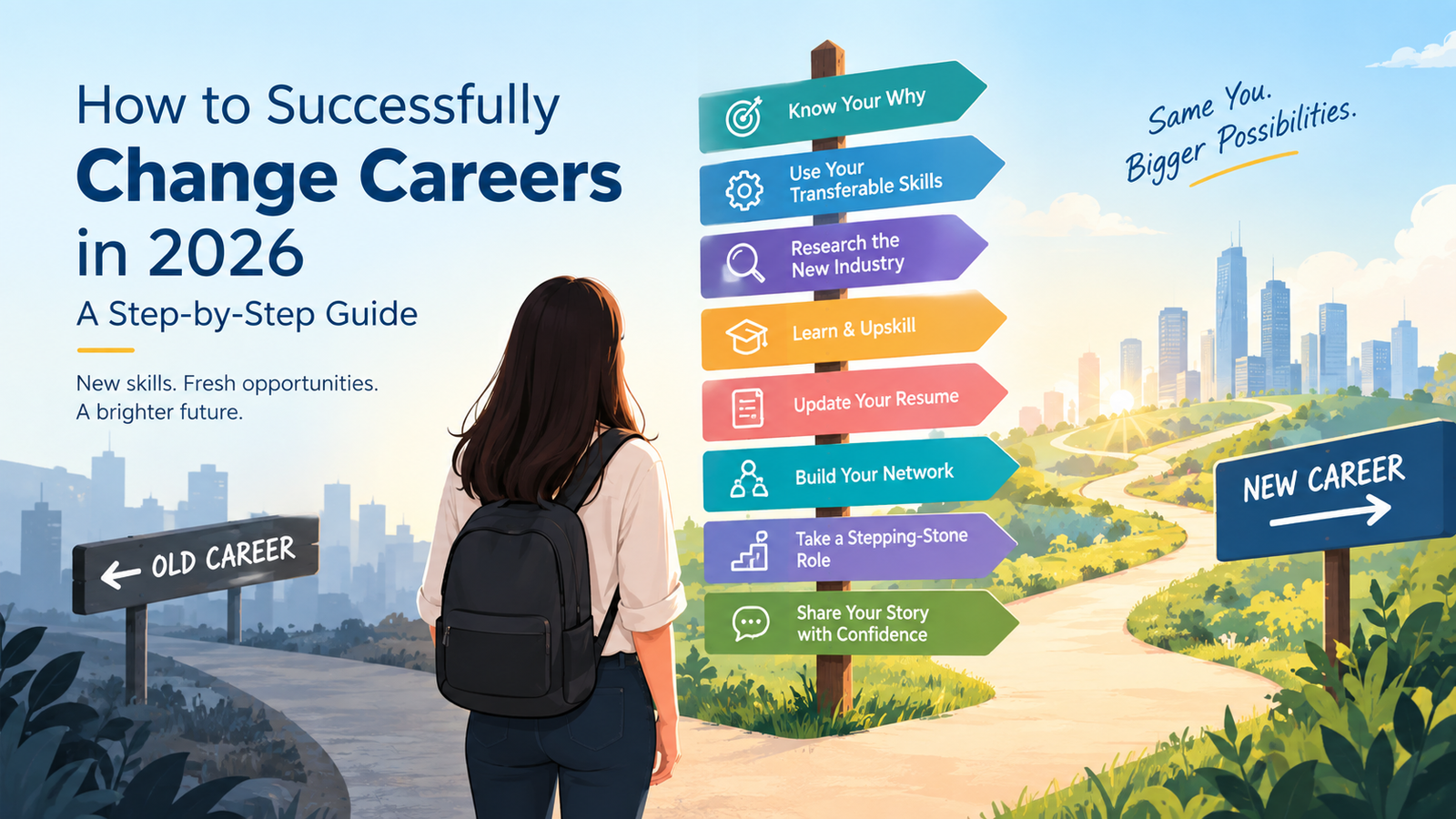 How to Successfully Change Careers in 2026: A Step-by-Step Guide